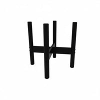Nordic design & aesthetic crisscross base Planter Stand Minimalist Design X-Shaped Floor Stand Space-Saving bloom Pot Rack Easy to Assemble for Home Decorators, homeowners, fromice Workers, Living Room, Balcony, Bedroom, Corner