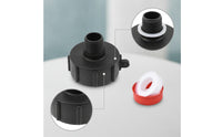 Leak-Proof IBC Tote Adapter Threaded IBC Adapter with Sealing Tape Plastic Heavy-Duty for Workshop