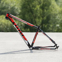 Aluminum Alloy Hardtail Mountain Bike Frame Tapered Mountain Bike Hardtail Frame Lightweight Rigid for Cyclists