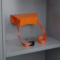 Gas Cylinder Strap Bracket Cylinder Anti-Tip Holder Secure Hold Tank Holder Bracket for  , Research Facility, Hospital