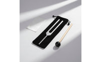 3 Pieces Tuning Fork Set with Mallet Easy Carrying Tuning Fork Kit Meditation Instrument for Adults