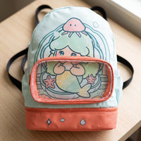 Kids' Cartoon Dry Wet Separation Swim Backpack for Outdoor Sports and Beach