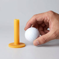 Silicone Tees Unbreakable, Low Friction Sporting Tees for Driving Range Practice, Stable Base Rubber Base Design