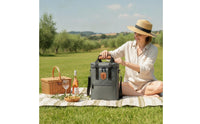 Wine Cooler Bag with Shoulder Strap Soft-Sided Wine Carrier with Handle Insulated Bag with Shoulder Strap Portable Tote Padded