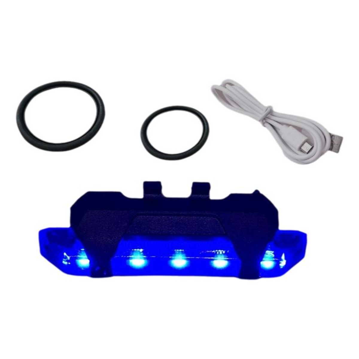 USB rechargeable waterproof tail light