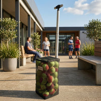 Ball Basket with Handle Lightweight Tennis Court Collector Compact Pickleball Collector for Coaches