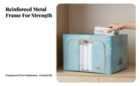 Foldable textile Storage Box Large Capacity Closet Organizer Stackable