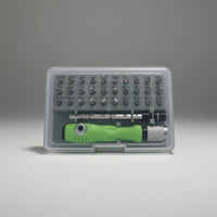 32 Pieces Manual Precision Screwdriver Set Portable Multi-Bit Screwdriver Kit Compact