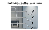Foldable Multi-Item Hanging storage capacitySaving Cascading Strap Top Rack Non-Slip Design Clothing Hanger long-enduringing for Apartment Dwellers, Students, homeowners, Closet, Bedroom, Dorm Room