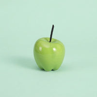 Coffee Table Decor with Realistic Ceramic Fruit Design, Porcelain Pome Figurine for Living Room Display