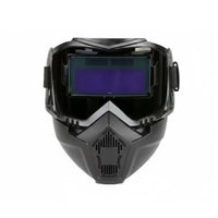 Auto Darkening Metal Joining Helmet Comfortable Wear Auto Darkening Metal Joining Helmet Detachable Full Face Protector