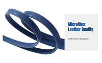 Leather Retractable Card Holder Lanyard, PU Neck Strap with Easy Pull Reel, Modern Minimalist ID Holder for Office, Phone