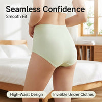 Underwear Women High Waisted Knickers with Silk Gusset, Breathable Maternity for Ladies, Soft Comfort