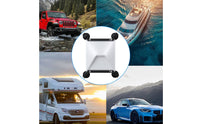 Suction Cup Bracket with Four Arms Articulating Car Suction Cup Bracket Universal for Windshield