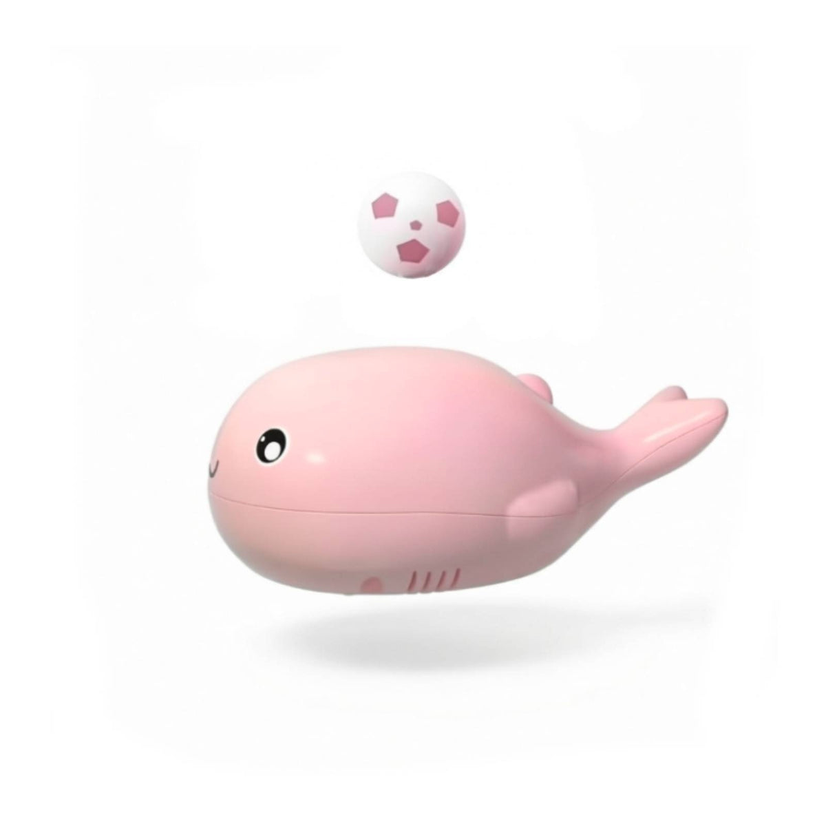One-Button Whale Toy with Floating Balls Interactive Whale Floating Ball Toy Cartoon for Babies