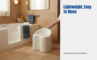 Non-Slip Bath Stool for Seniors, Bathroom Shower Chair, Ergonomic Seat for Women, Lightweight Design