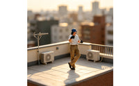 Miniature Male Figurine 1/64 Scale Figure Cute Miniature Diorama Figurines for Collectors