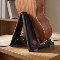 Foldable Guitar Stand Compact Instrument Holder Upright