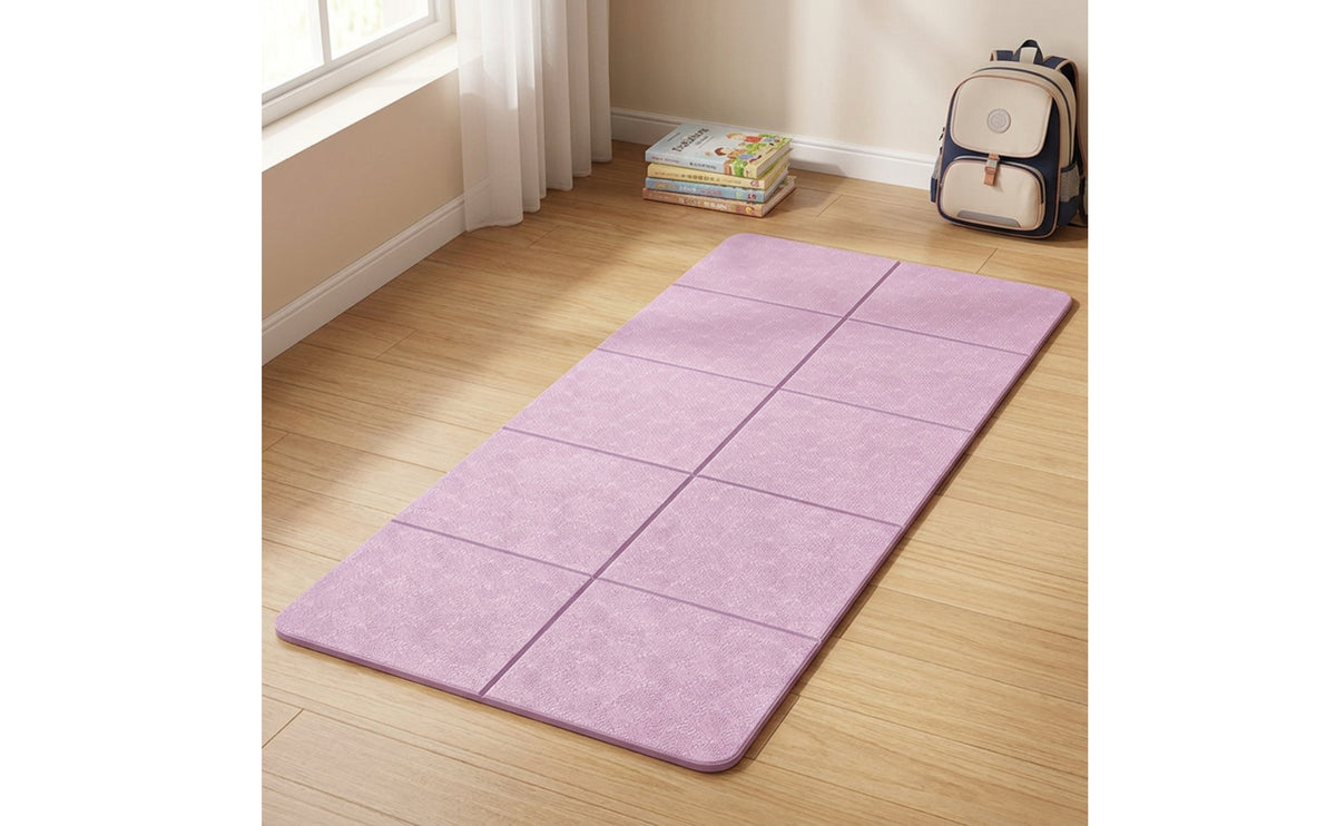 Portable Foldable Exercise Mat Travel Folding Exercise Mat Padded Compact for Classroom