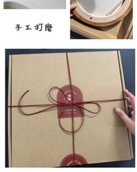 玫瑰小王子干花压花相框装饰画喜字闺蜜新婚礼物画框手工diy材料 直径30cm 【成品】佳偶天成