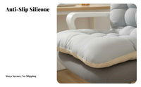Non-Slip Bottom Single-Piece Chair Cushion Thickened Single-Piece Seat and Back Cushion Full Soft Filling for Office Workers, Study Room