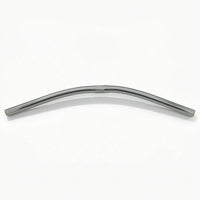 Straight Handlebar Aluminum Alloy Handlebar with 25.4mm Clamp Lightweight for Commuters, Commuting