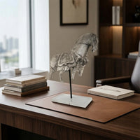 Horse Sculpture Modern Horse Statue Rustic for Entryway, Study, Equestrians