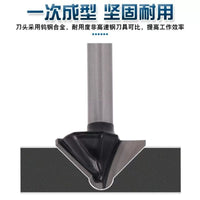 Imbot Woodworking Milling Cutter Arc Bend and Right Angle V-Groove Router Bits
