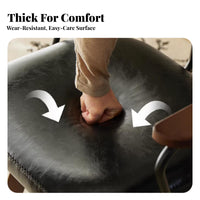 Ergonomic Design Patterned Backrest Task Chair Long-Session Comfort Swivel Seat Support Office Furniture Easy Assembly for Students, Adults, Women, Study Room, Bedroom, Vanity Table