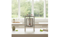 Manual Honey Press Food Grade Honey Press with Filter Screen Equipment Heavy Duty Long-Lasting for Beekeepers, Apiary