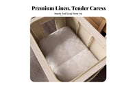 textile Storage Box Sturdy Construction foldable Wardrobe Organizer Stackable