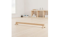 Wooden Balance Beam Compact Foot Exercise Beam Gymnastics Equipment Long-Lasting Safe for Athletes, Home Gym, Rehab