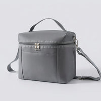 Lunch Box Tote Bag with Shoulder Strap for Work, Large Capacity Cool Bag and Picnic Bag for Camping BBQ, Insulated Lunch Bags for Women, Men