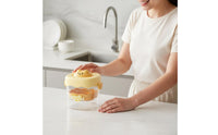 Greek Yogurt Strainer Food-Grade Material Greek Yogurt Strainer   Whey Filtering Container for Home Cooks
