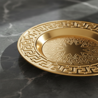 European Style Decorative Fruit Plate Snack Dish for Living Room Coffee Table