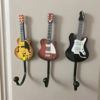 3 Pieces Guitar Wall Simple to Install to Install Guitar Wall Hooks Space-Saving for Guitarists, Bedroom