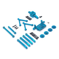 RC Car Parts Kit Anodized Steering Link Rods High Strength Hardware for Hobbyists