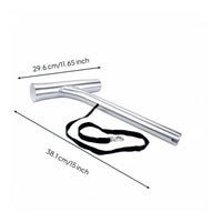 Stainless Steel Rod Holder Heavy Duty Marine Fishing Pole Holder Polished Finish Boat Fishing Rod Rack for Anglers, Yacht