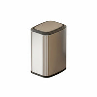 Swing Lid Trash Can Long-Lasting Swing Lid Bin Smudge-Resistant-Resistant