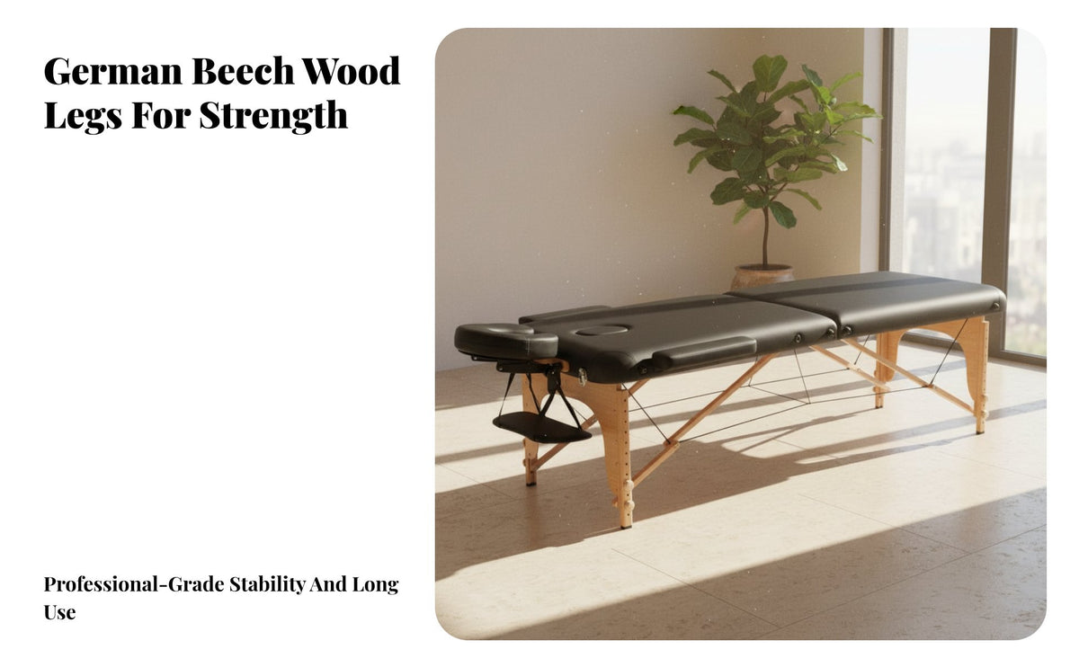 Folding Massage Bed Versatile 70cm Wide Spa Couch With Carrying Bag Portable Massage Table for Estheticians, Home Users, Mobile Wellness Services