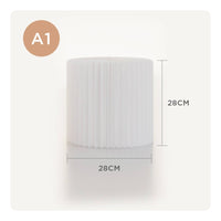 Lightweight Round Paper Display Stand Stackable Desktop Display Riser Nesting Product Photo Prop Stand Decorative Finish for Live Broadcasting