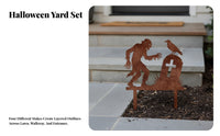 Rustic Metal Garden Stake