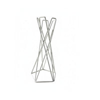 Desktop Size coiled Metal Holder Stable Base Air Plant Display small-sized House Decoration Minimalist Design for Home Decorators, Office Workers, desktop surface, Living Room, Shelf, shelf