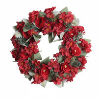 Decorative Artificial Eucalyptus Wreath Lifelike Eucalyptus Wreath Long-Lasting for Wedding