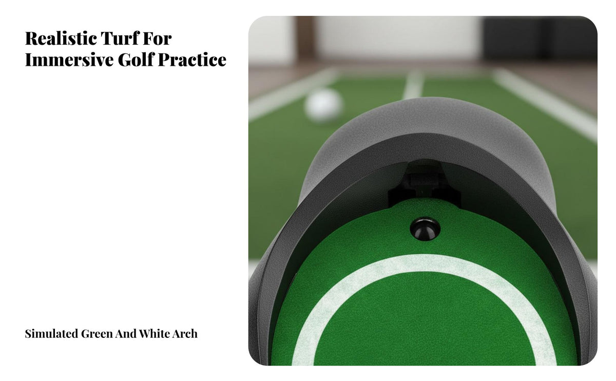 Automatic Putting Sphere Returner Long-Lasting Putting Training Machine Electric Putting Returner Simulates Real Greens