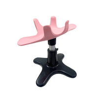 Versatile Dog Grooming Stand with Cradle Adjustable-Height Pet Grooming Restraint with Base Rotating for Nail Trimming