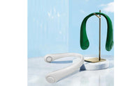 Five-Speed Bladeless Neck Fan 5 Speeds Wearable Neck Fan Compact Personal Cooling Lightweight