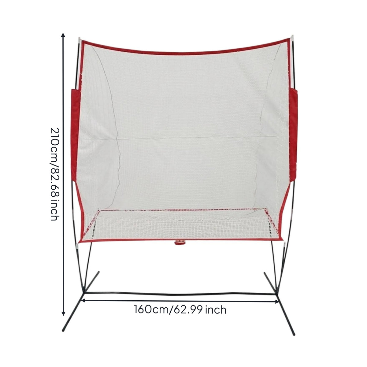 Tennis Rebounder Net Easy to Install Tennis Deflector Net Heavy-Duty for Home Gym