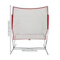 Tennis Rebounder Net Easy to Install Tennis Deflector Net Heavy-Duty for Home Gym
