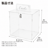 Small Acrylic Case, Trading Card Case, Hinged Lid Acrylic Case, Card Storage Box, For DIY Projects